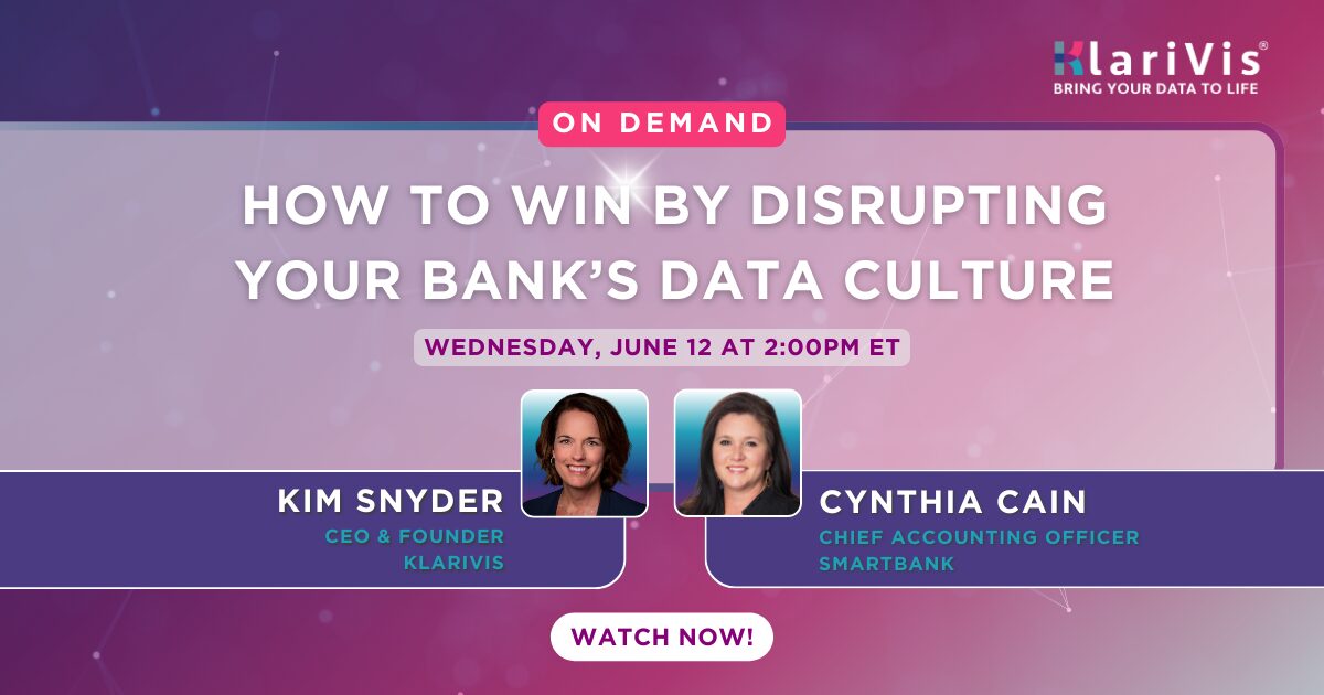 Webinar: How to Win by Disrupting Your Bank's Data Culture